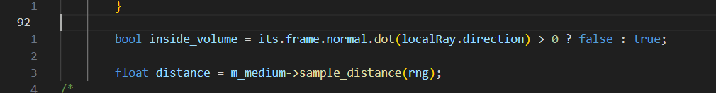 Flipped Ternary Operator